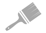 antique restoration icon - paintbrush